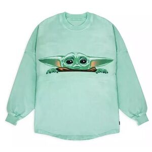 Disney Parks Star Wars The Mandalorian Baby Yoda Grogu Spirit Jersey - Large